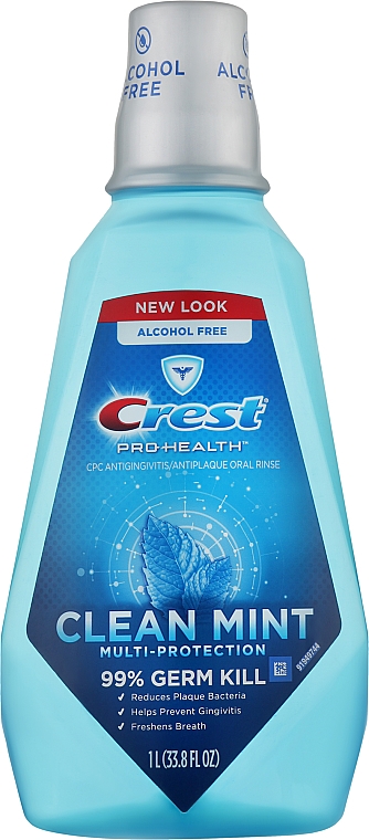 Ополіскувач для порожнини рота - Crest Mouthwash Pro-Health Multi-Protection Refreshing Clean Mint — фото N1