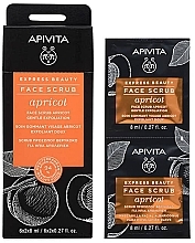 Духи, Парфюмерия, косметика Скраб для лица с абрикосом - Apivita Express Beauty Face Scrub Apricot