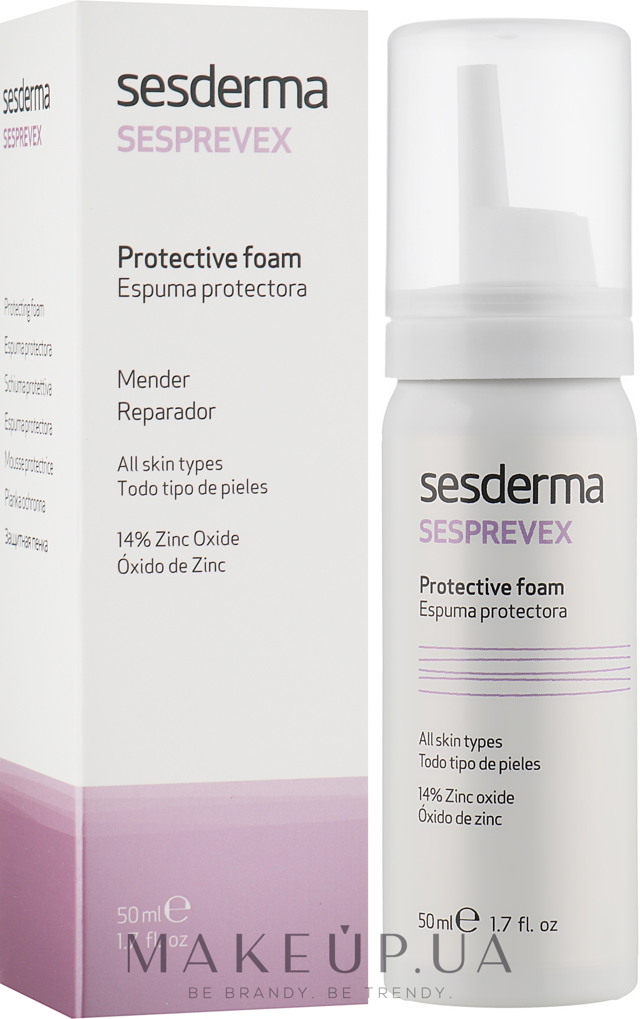 Защитная пена - SesDerma Laboratories Sesprevex Protective foam — фото 50ml