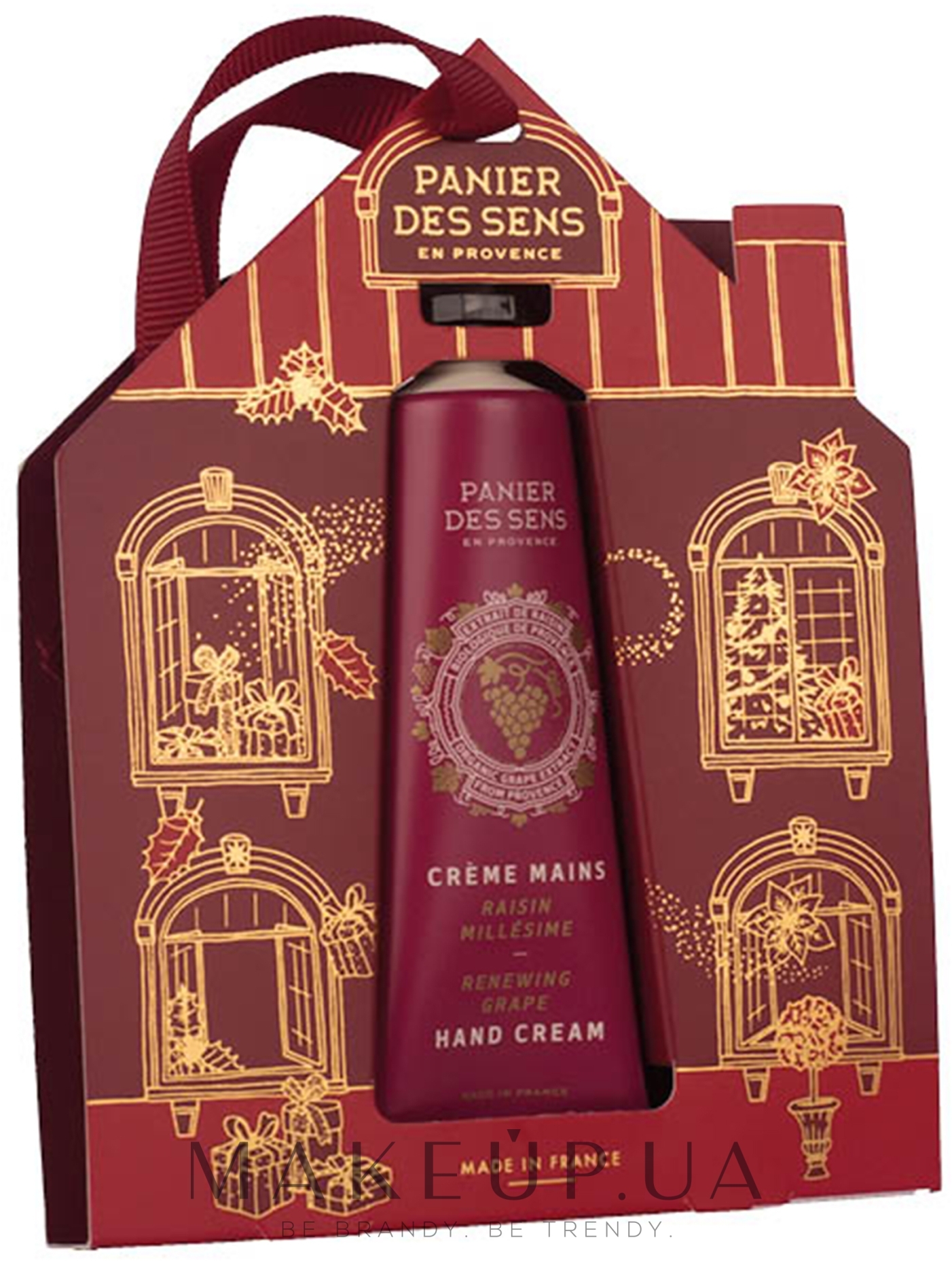 Крем для рук "Виноград" - Panier Des Sens X-Mas Renewing Grape Hand Cream — фото 30ml