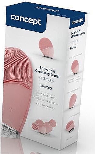 Щітка для очищення шкіри, рожеве шампанське - Concept Sonivibe SK9002 Sonic Skin Cleansing Brush — фото N5