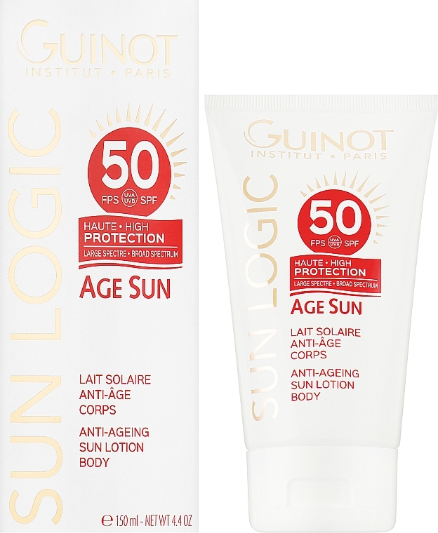 Лосьйон від сонця для тіла - Guinot Age Sun Lotion Body SPF50 — фото N2