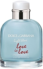 Парфумерія, косметика Dolce&Gabbana Light Blue Love is Love Pour Homme - Туалетна вода (тестер з кришечкою)