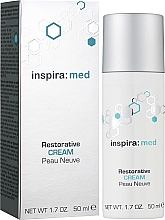 Вiдновлювальний нічний крем з АНА кислотами - Inspira:cosmetics Med Restorative Cream — фото N2