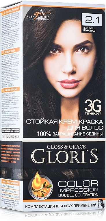 УЦЕНКА Крем-краска для волос - Glori's Gloss&Grace * — фото N1