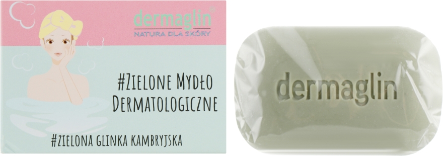 Дерматологічне мило для тіла - Dermaglin Soap — фото N1