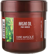 Маска для волос с экстрактом икры - Clever Hair Cosmetics Morocco Argan Oil Mask — фото N3