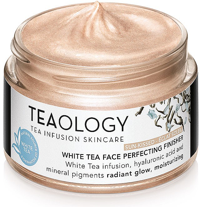 Тонирующий крем для лица с экстрактом белого чая - Teaology White Tea Face Perfecting Finisher