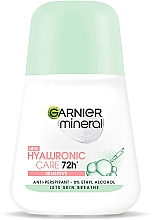 Парфумерія, косметика Дезодорант-ролик - Garnier Mineral Hyaluronic Care 72h Sensitive Roll-On