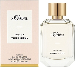 S.Oliver Follow Your Soul Women - Туалетная вода — фото N2