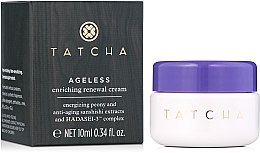 Духи, Парфюмерия, косметика Восстанавливающий крем для лица - Tatcha Ageless Enriching Renewal Cream (мини)