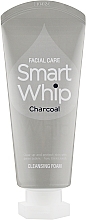 УЦЕНКА Пенка для умывания лица с древесным углем - Kwailnara Smart Whip Charcoal Cleansing Foam * — фото N1