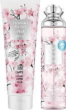 Набор - Emper Flower'S Secret Pink Petals (b/mist/250ml + b/lot/250ml) — фото N2