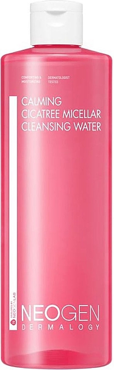 Очищувальна вода для зняття макіяжу - Neogen Dermalogy Calming Cicatree Micellar Cleansing Water — фото N1