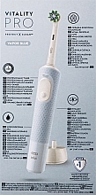 Електрична зубна щітка, блакитна - Oral-B Vitality Pro Protect X Clean Blue — фото N12