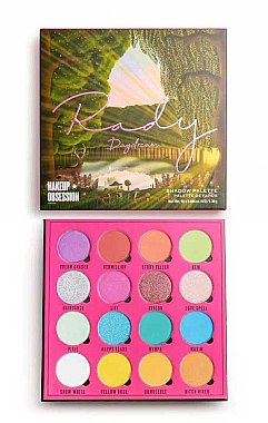 Палетка теней для век, 16 цветов - Makeup Obsession X Rady Eyeshadow Palette — фото N1