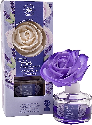 Аромадифузор у вигляді квітки "Лаванда" - La Casa De Los Aromas Flor Lavender Fields — фото N1