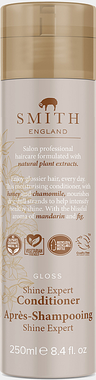 Кондиционер для волос - Smith England Gloss Shine Expert Conditioner — фото N1