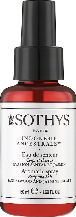 Легкий парфумований спрей для тіла й волосся - Sothys Aromatic Spray — фото N1