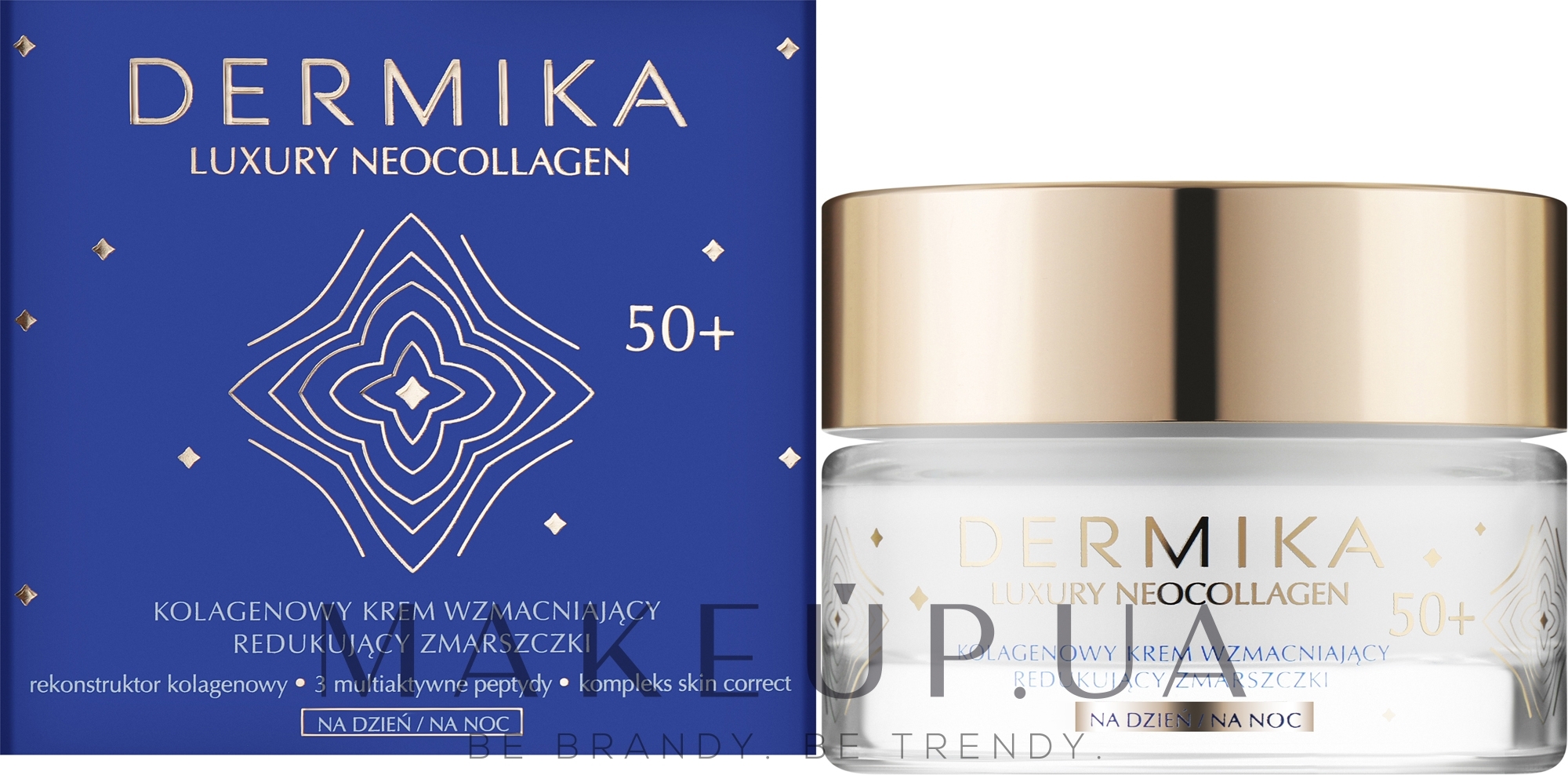 Крем для зменшення зморшок - Dermika Neocollagen Cream 50+ — фото 50ml