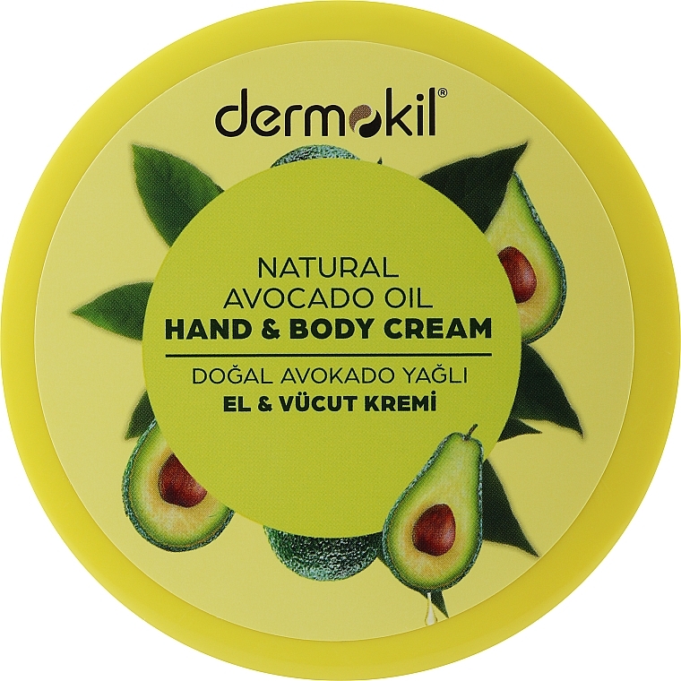 Крем для рук и тела с экстрактом авокадо - Dermokil Hand & Body Cream Avocado Extract — фото N2