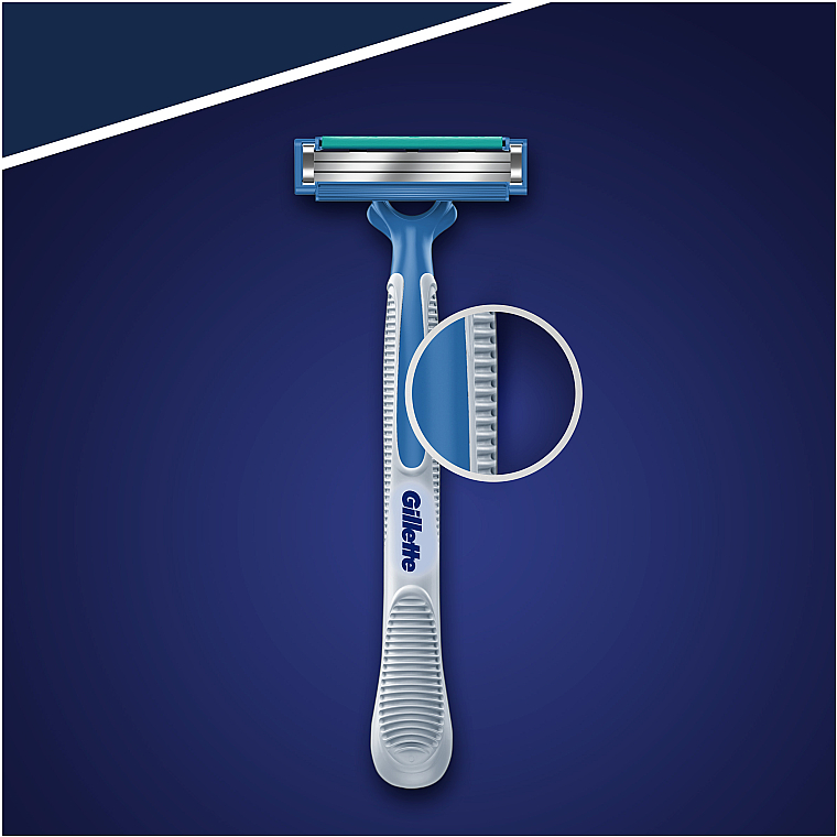 Набір одноразових станків для гоління, 4 шт. - Gillette Blue 3 Simple — фото N5