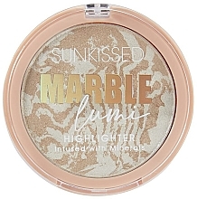 Духи, Парфюмерия, косметика Хайлайтер для лица - Sunkissed Marble Lumi Highlighter