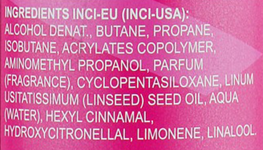 Лак для волос, сильной фиксации - BBcos Kristal Basic Linen Seeds Spray Laquer — фото N3