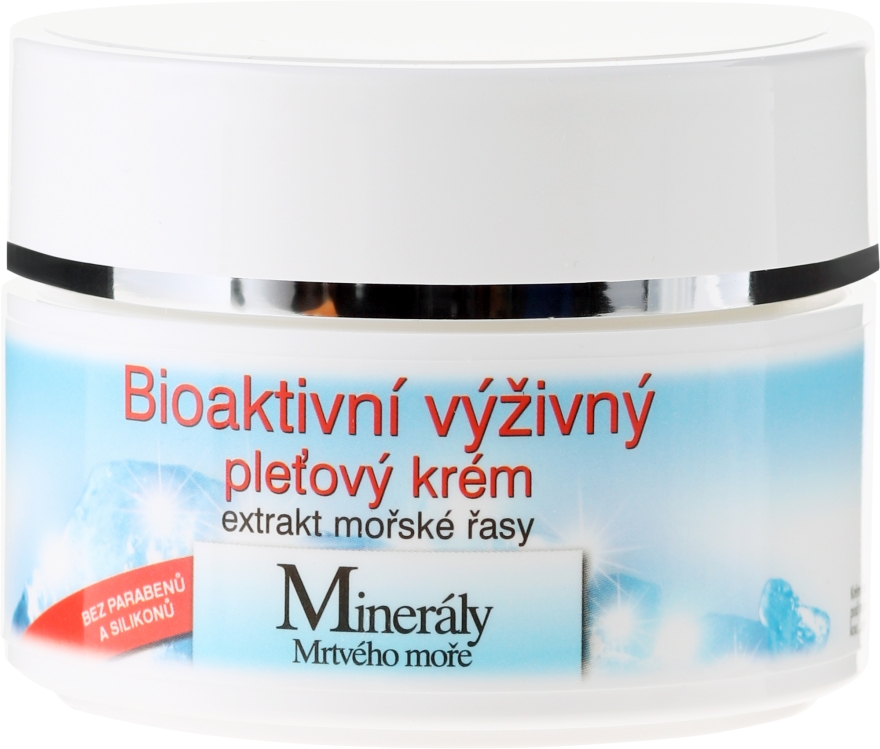 Биоактивный крем для лица - Bione Cosmetics Dead Sea Minerals Bioactive Nourishing Facial Cream — фото N2