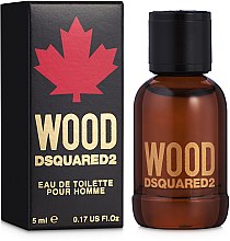 Dsquared2 Wood Pour Homme - Туалетная вода (мини) — фото N1