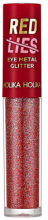 Мерехтливі рідкі тіні - Holika Holika Eye Metal Glitter Red Lies — фото N1