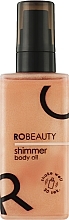 Масло-шиммер для тела с ароматом дыни - Ro Beauty Shimmer Body Oil Rose — фото N1