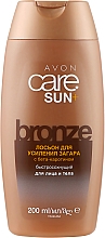 Бальзам для тіла для посилення засмаги - Avon Sun+ Bronze Tan Accelerator — фото N1