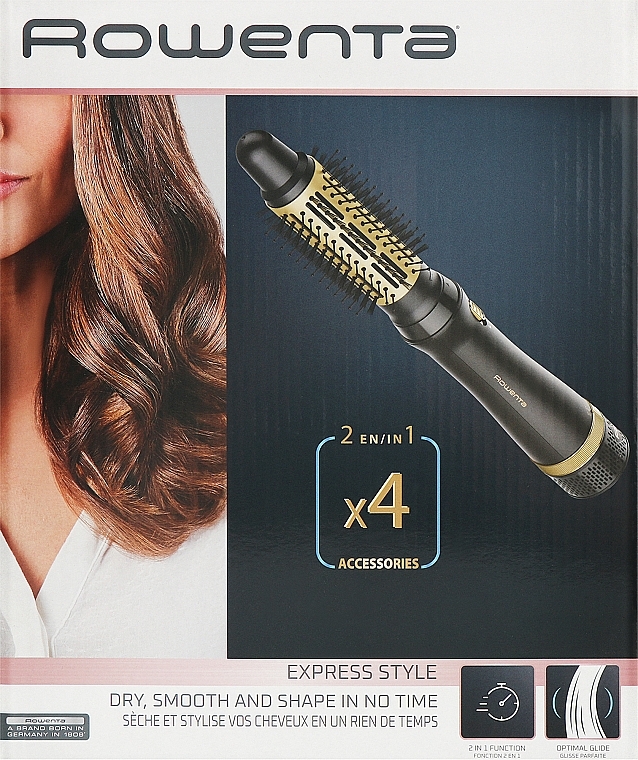 Фен-щетка для волос - Rowenta Express Style CF6330F0 — фото N2