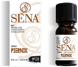 Ароматическое масло "Имбирный пряник" - Sena Aroma Oil №33 Gingerbread — фото N1