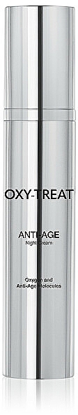 Омолаживающий ночной крем - Oxy-Treat Anti-Age Night Cream — фото N1