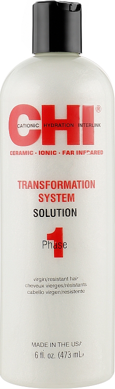 Выпрямляющая жидкость Формула A, фаза 1 - CHI Transformation Solution Formula A — фото N1