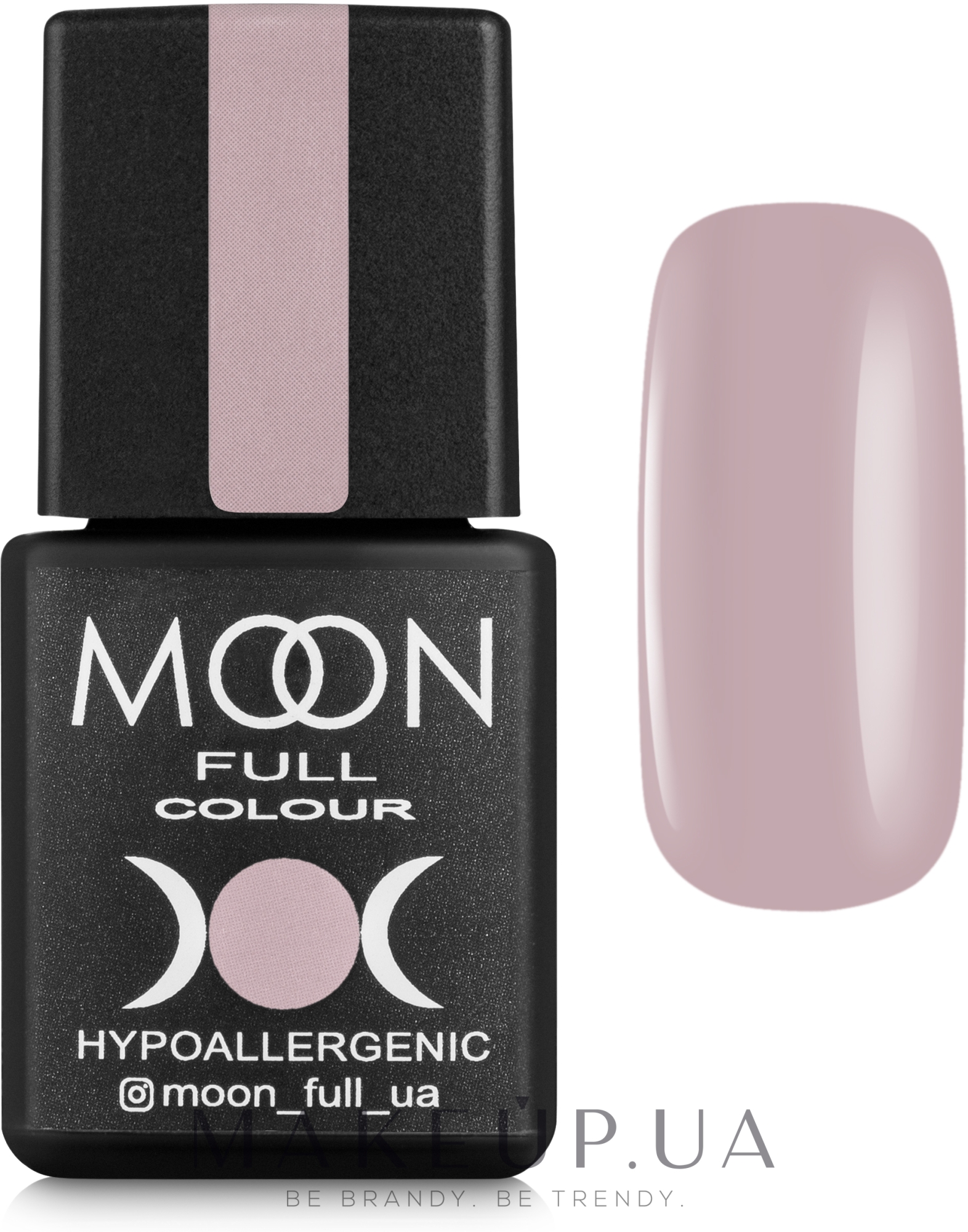 Гель-лак - Moon Full Uf/Led — фото 103 - Бледный пурпурно-розовый