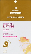 Золотая маска с коллагеном - SesDerma Laboratories Beauty Treats Lifting Gold Mask — фото N1