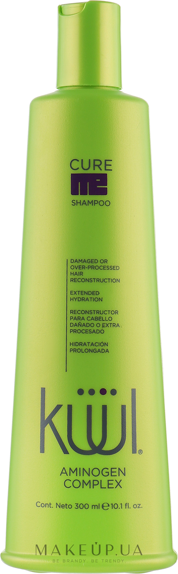 Шампунь для поврежденных волос - Kuul Cure Me Shampoo — фото 300ml