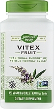 Парфумерія, косметика Харчова добавка для підтримки жіночого здоров'я - Nature's Way Vitex Fruit