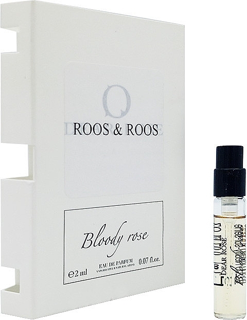Roos & Roos Bloody Rose - Парфюмированная вода (пробник) — фото N1