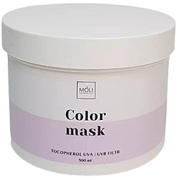Маска для фарбованого волосся з токоферолом - Moli Cosmetics Mask Color Protection — фото N3