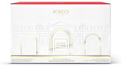 Адвент-календарь красоты, 24 продукта - Kiko Milano Holiday Premiere Advent Calendar — фото N2