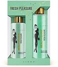 Парфумерія, косметика Набір - Liora Fresh Pleasure (mist/250ml + lot/200ml)