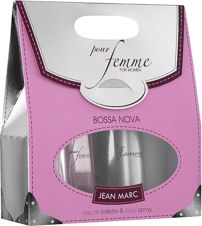 Jean Mark Bossa Nova Pour Femme - Набір (edt/50ml + deo/75ml) — фото N2