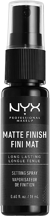 Спрей-фиксатор для макияжа с матовым финишем - NYX Professional Makeup Matte Finish Long Lasting Setting Spray (миниатюра) — фото N3