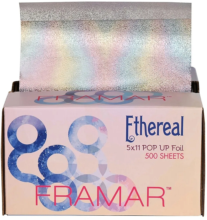 Фольга в листах с тиснением - Framar 5x11 Pop Up Foil Ethereal — фото N1