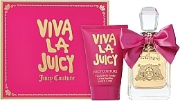 Духи, Парфюмерия, косметика Juicy Couture Viva La Juicy - Набор (edp/100ml + b/souffle/125ml)