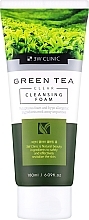 Пенка для умывания с зеленым чаем - 3W Clinic Green Tea Clear Cleansing Foam — фото N1